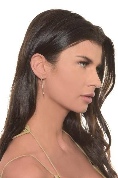 Straight To The Point Earrings