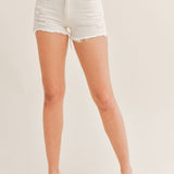 Starry Eyed Distressed Denim Shorts