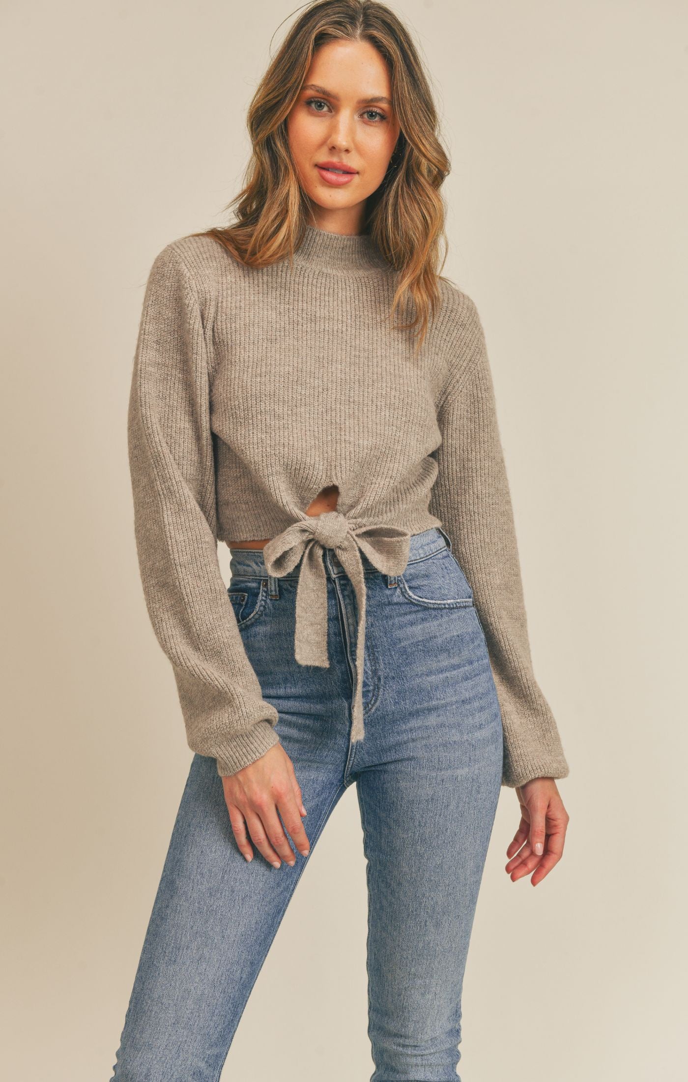 Quite Alright Cropped Sweater