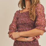 Dear Rosaline Smocked Top