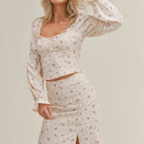 Feminine Flora Top