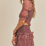 Dear Rosaline Smocked Top